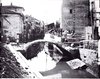 Il ponte della Stufa in demolizione1905