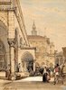 Piazza delle Erbe 1847(WilliamWyld)acquerello