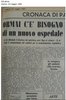 nuovo Ospedale nel 1969